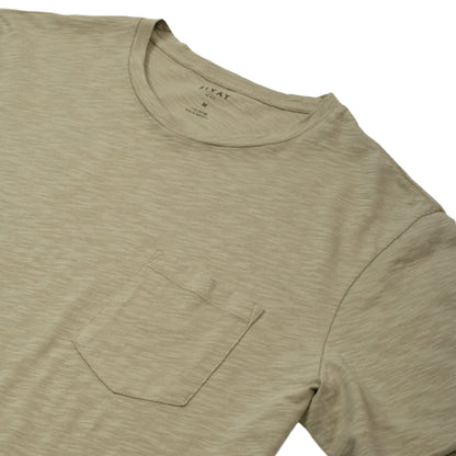 RIVAY Slub Cotton Pocket Tee