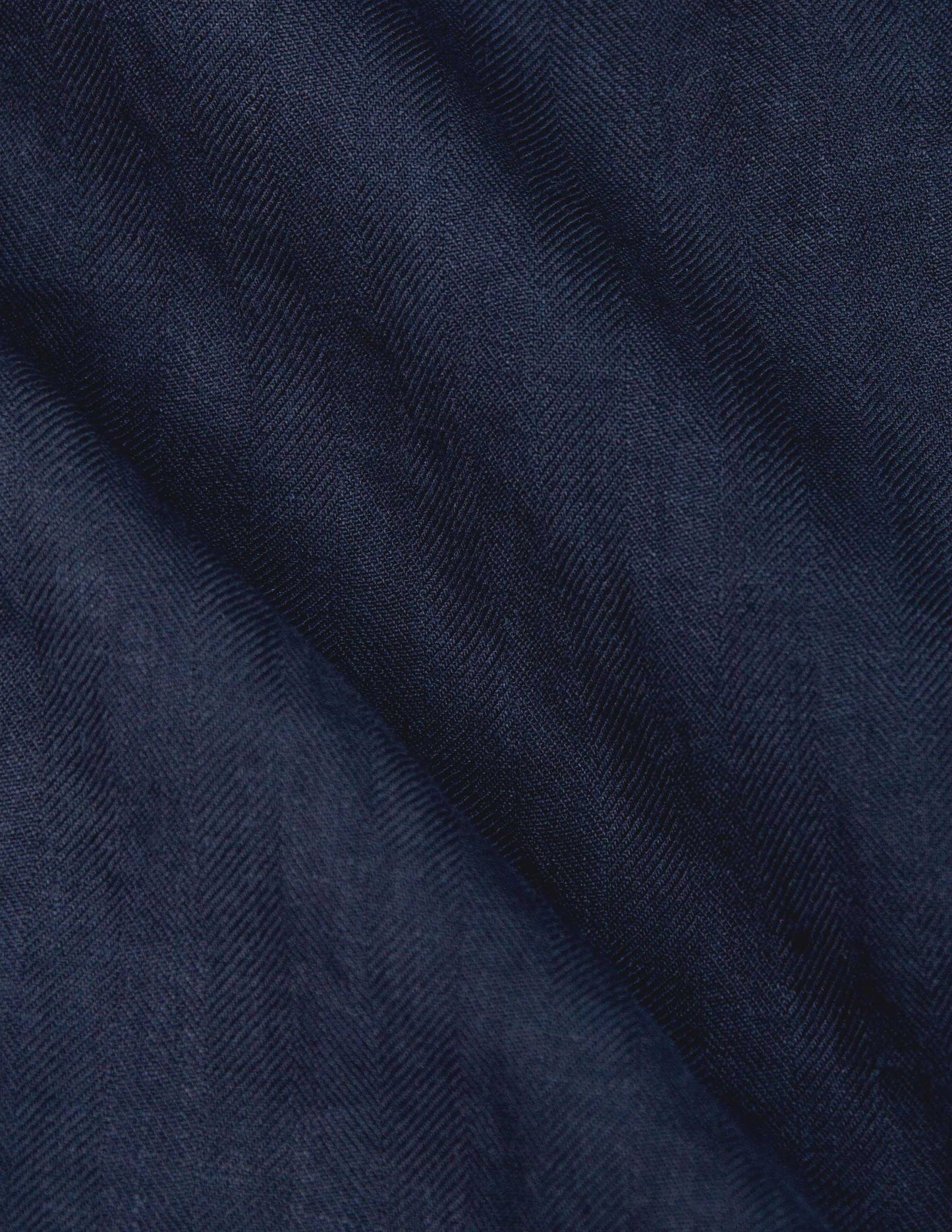 Linen Correspondent Jacket in Dark Navy