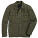 Linen Correspondent Jacket in Military Olive - Military Olive