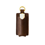 WP Standard Leather Lip Balm Holder - Chocolate