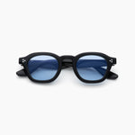 Akila Logos Sunglasses - Black / Sky Blue