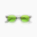 Akila Logos Sunglasses - Cement / Apple Green