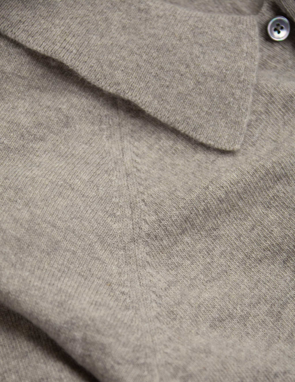Rivay Luca Italian Wool Sweater Polo in Camel
