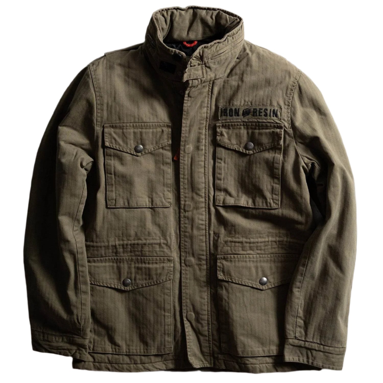 Iron & Resin Herringbone M65 Jacket | Uncrate Supply