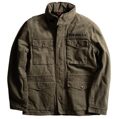 Iron & Resin Herringbone M65 Jacket
