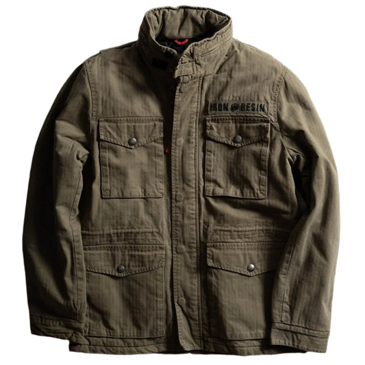 Iron & Resin Herringbone M65 Jacket