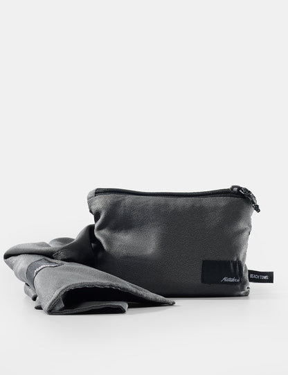 Matador NanoDry Packable Beach Towel Charcoal
