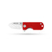 WESN Microblade Keychain Knife - Maroon G10 x Titanium