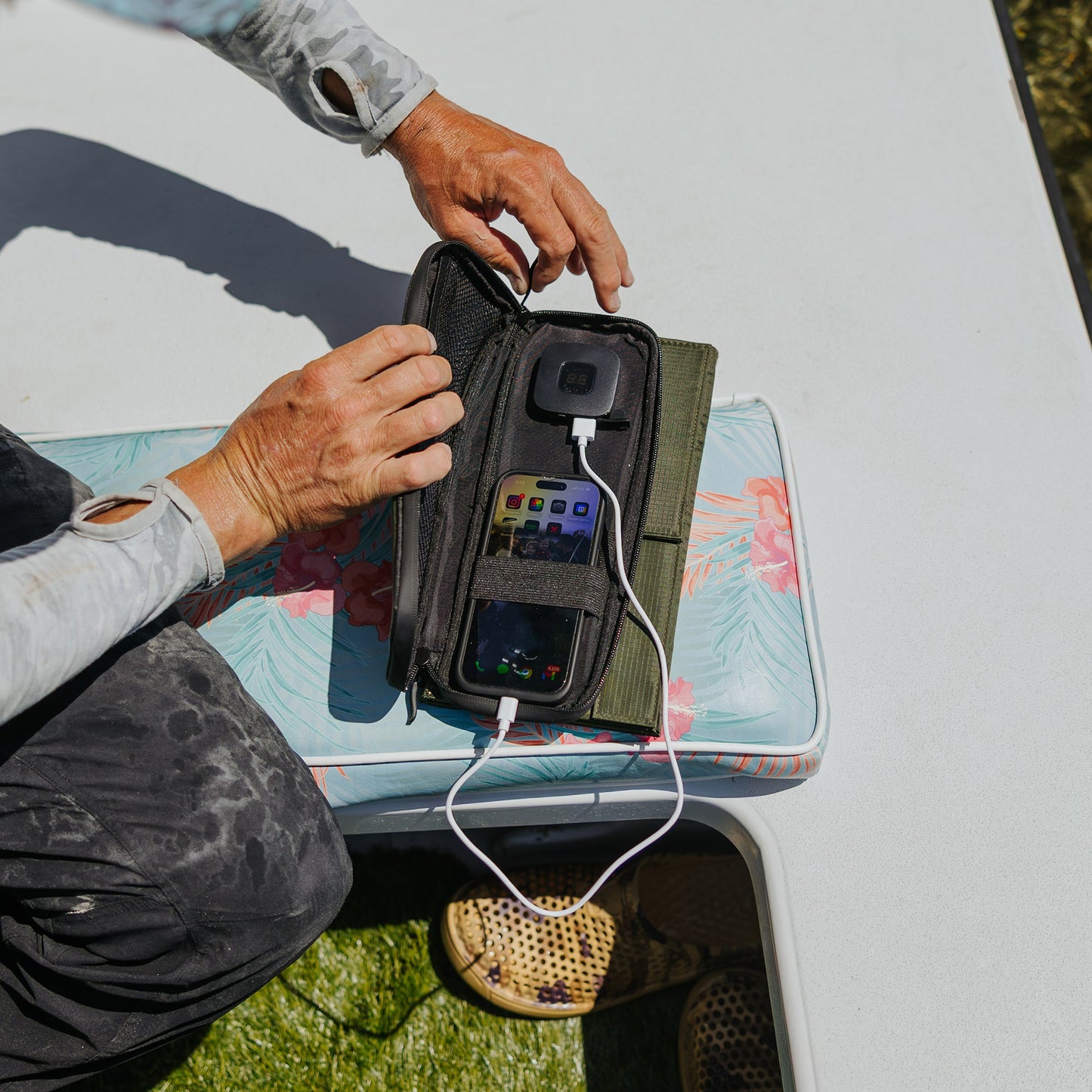 4 Panel Solar Charger