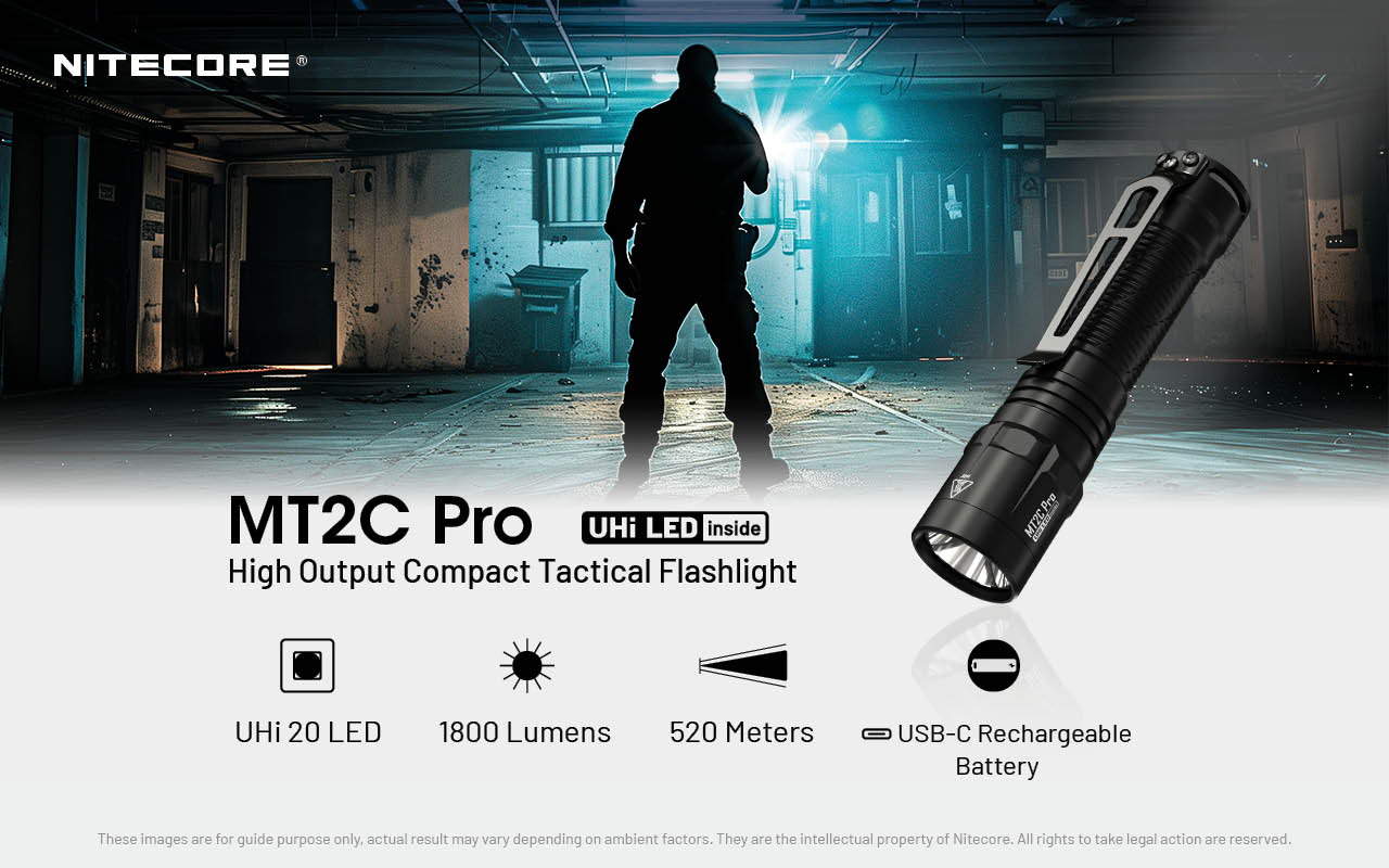 Nitecore MT2C Pro Rechargeable EDC Flashlight