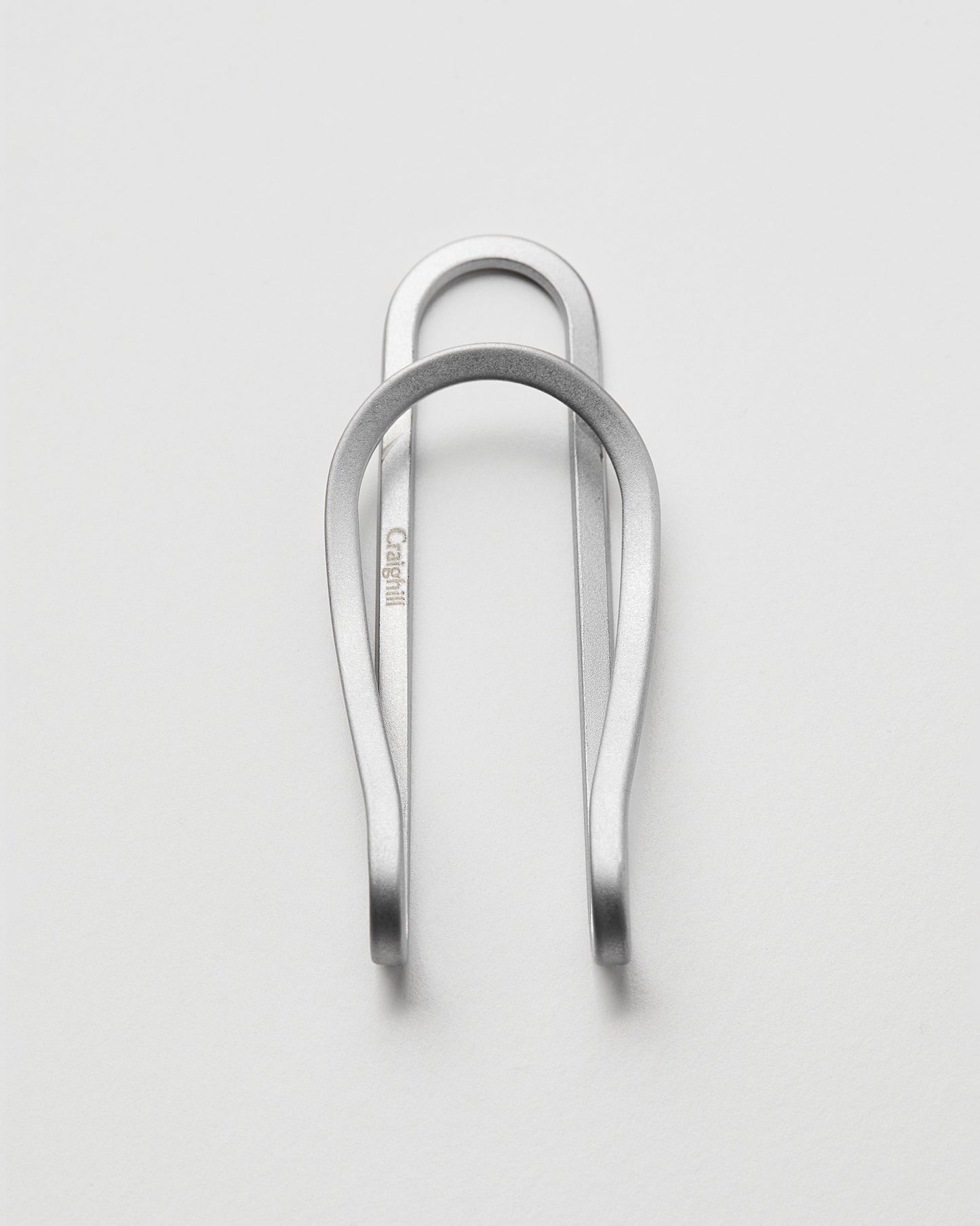 Craighill Station Money Clip Vapor Silver