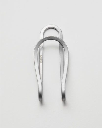 Craighill Station Money Clip Vapor Silver