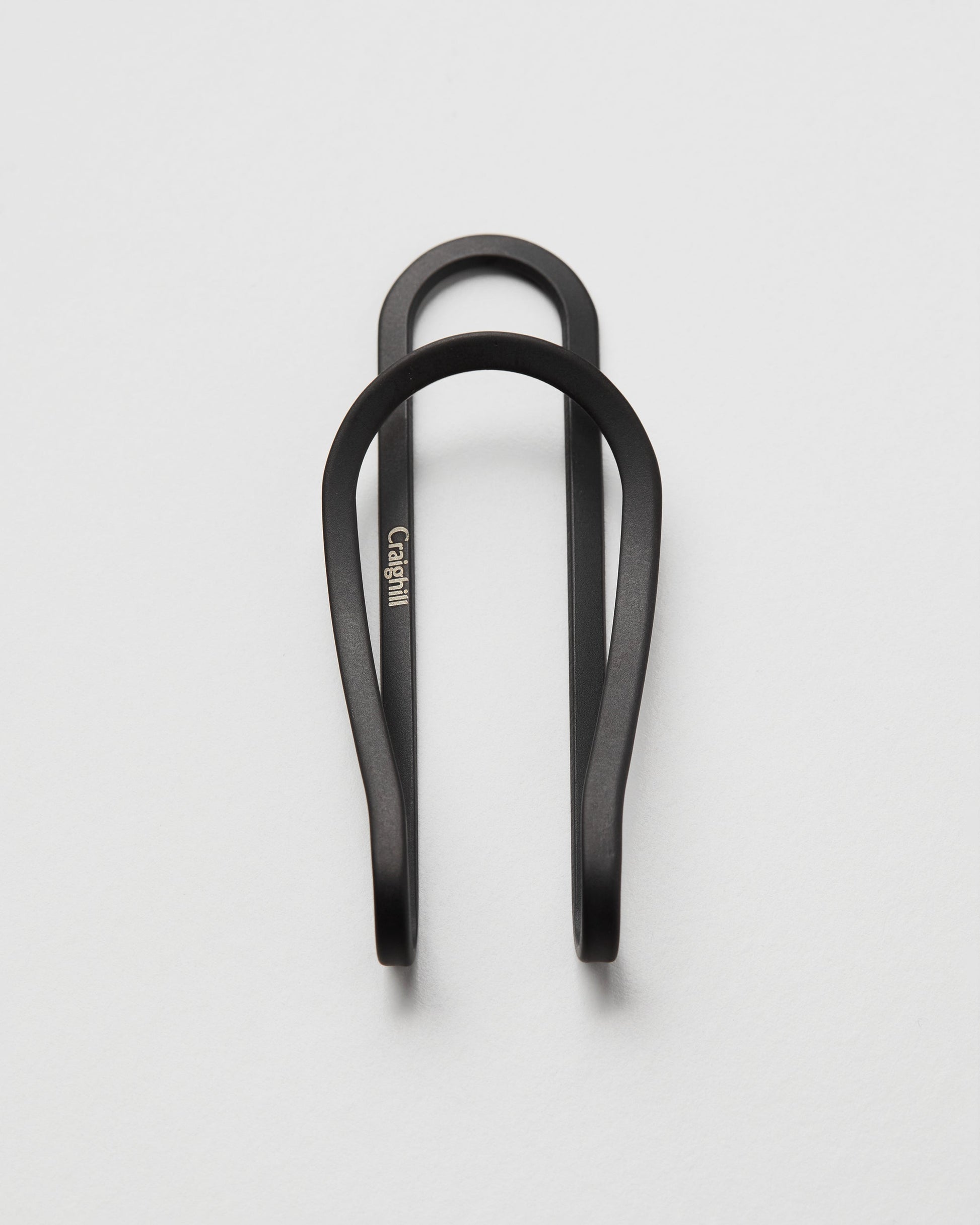 Craighill Station Money Clip Vapor Black