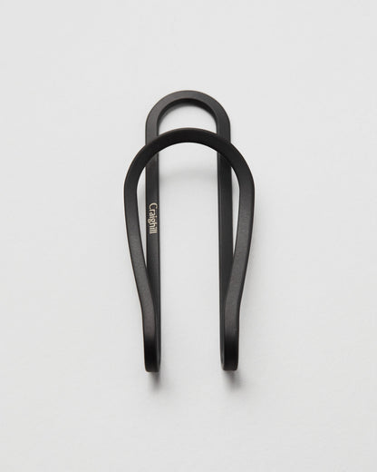 Craighill Station Money Clip Vapor Black