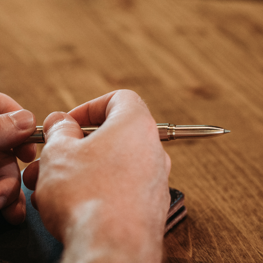 Machine Era Original Brass Pen