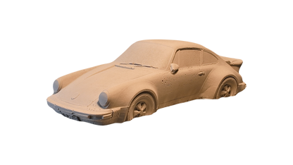 Porsche 911 Turbo Incense Holder Ivory