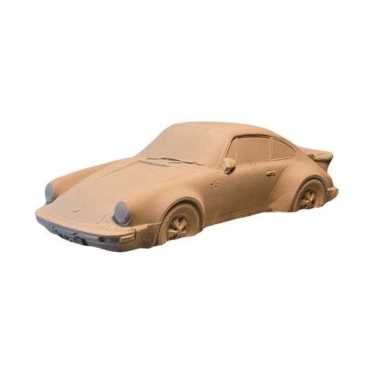 Porsche 911 Turbo Incense Holder Ivory