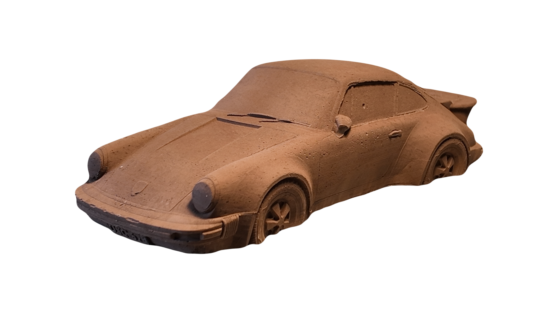 Porsche 911 Turbo Incense Holder Brown