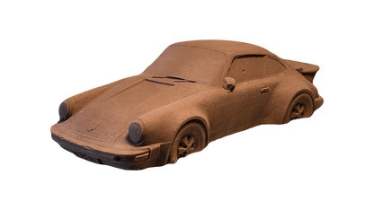 Porsche 911 Turbo Incense Holder Brown