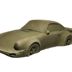 Porsche 911 Turbo Incense Holder - Olive