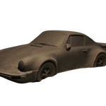 Porsche 911 Turbo Incense Holder - Dark Grey