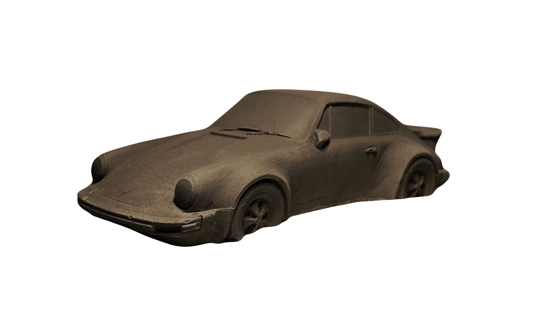 Porsche 911 Turbo Incense Holder Dark Grey