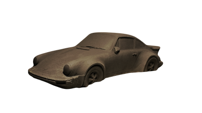 Porsche 911 Turbo Incense Holder Dark Grey