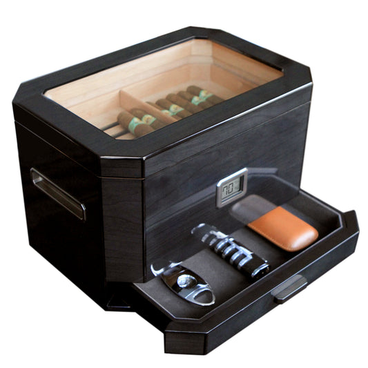 Klaro Octodor Glass Top Humidor