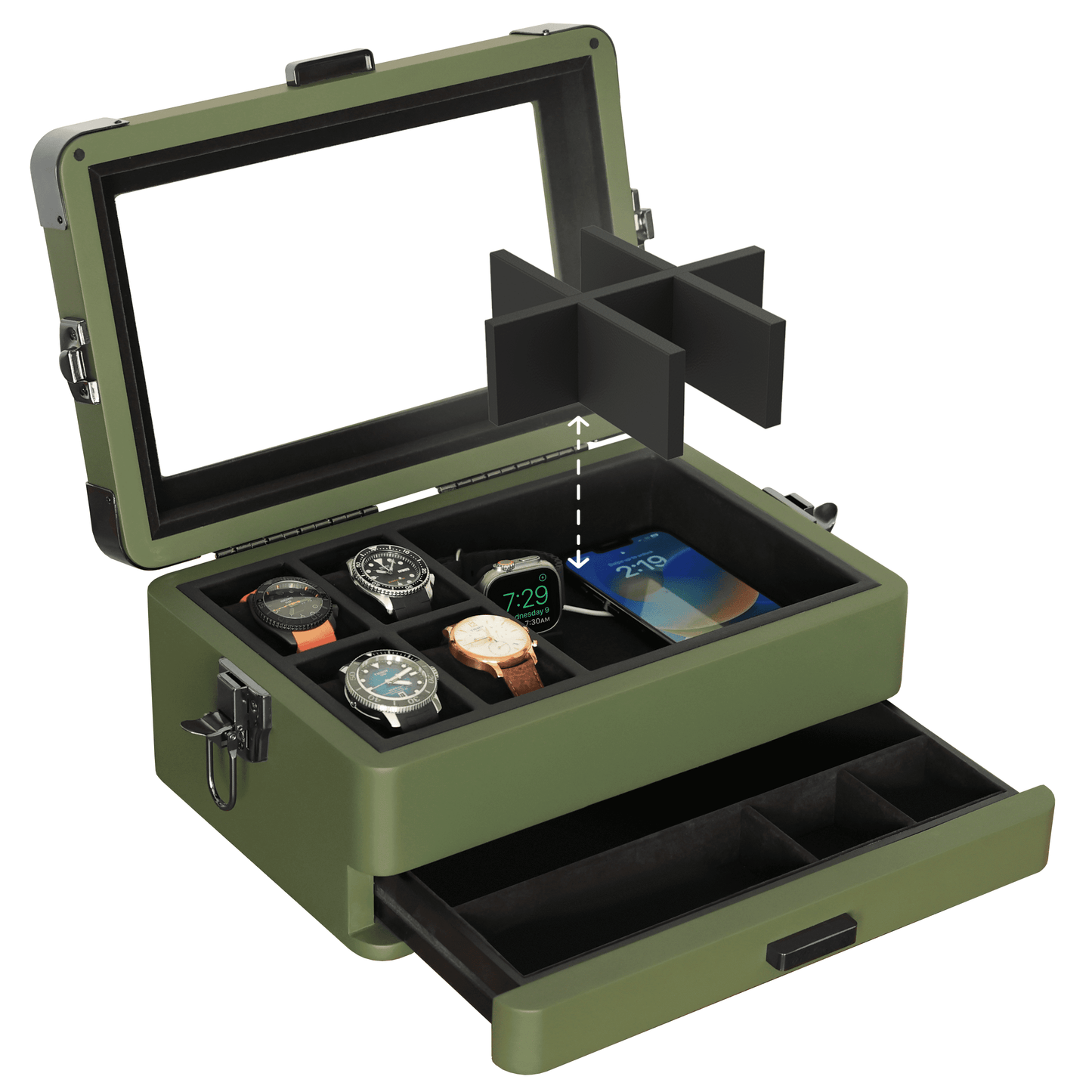 Military Edition Modular Watch Box