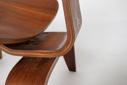 Eames LCW 5-2-5 in Walnut Evans Production