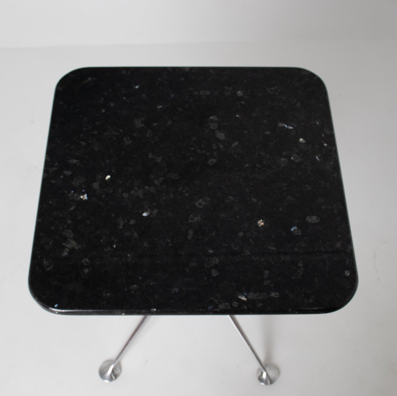 Alexander Girard Side Table in Blue Pearl Granite
