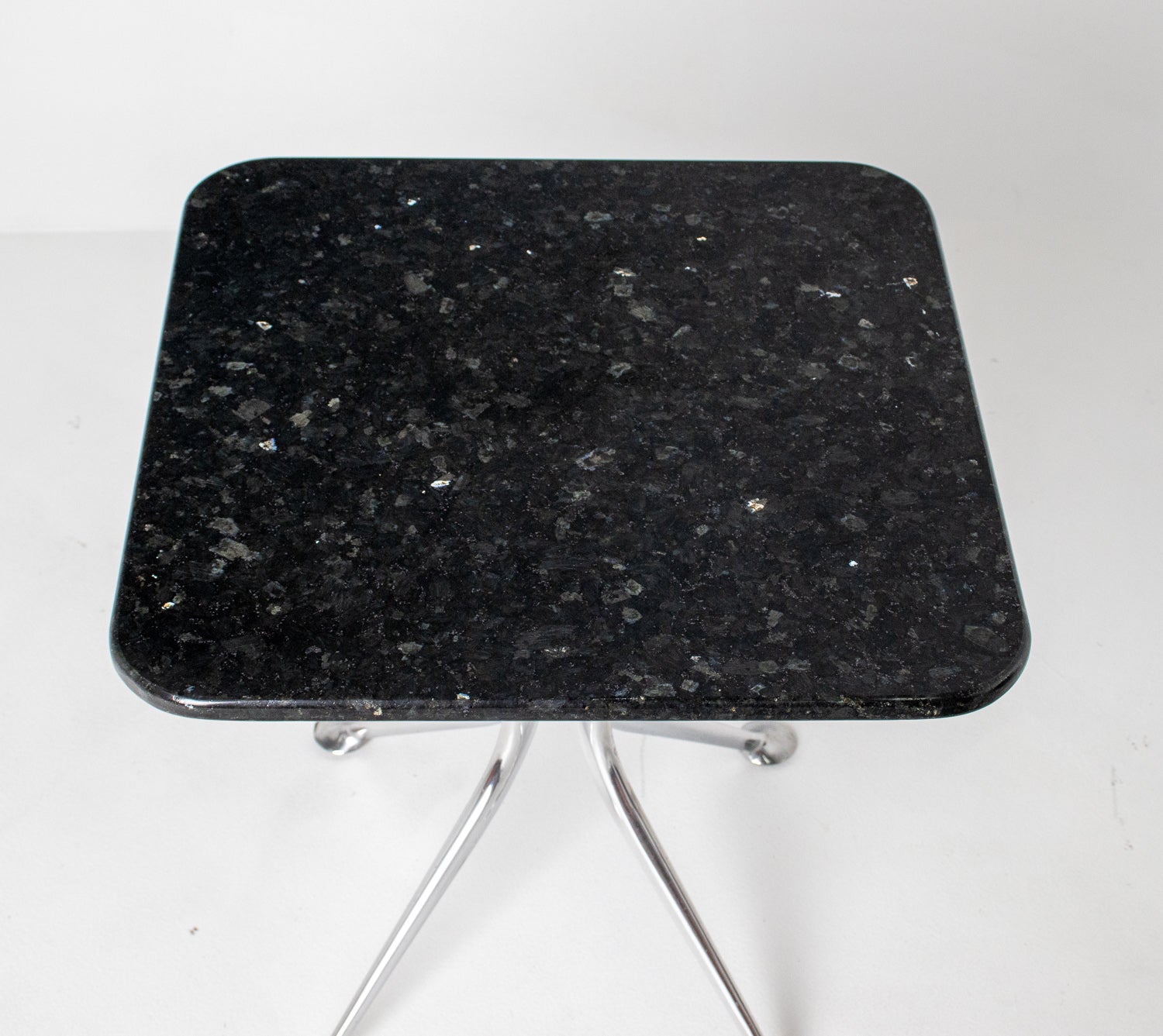 Alexander Girard Side Table in Blue Pearl Granite