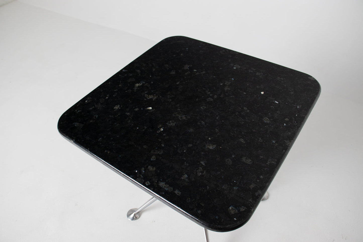 Alexander Girard Side Table in Blue Pearl Granite