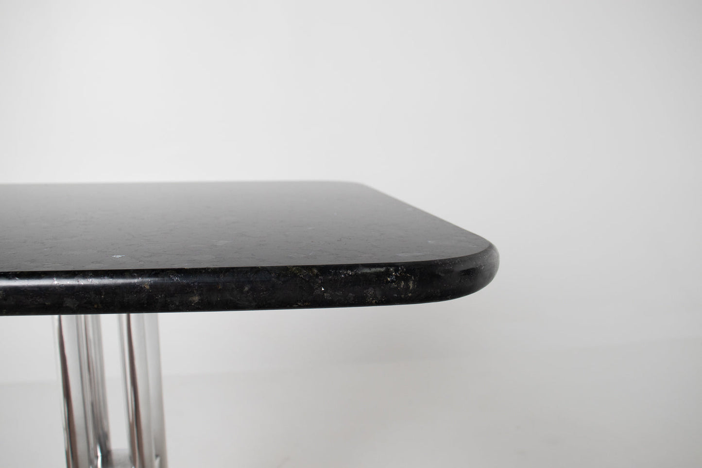 Alexander Girard Side Table in Blue Pearl Granite