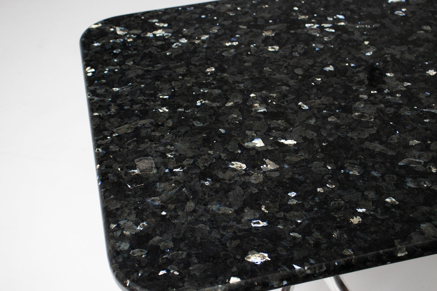 Alexander Girard Side Table in Blue Pearl Granite