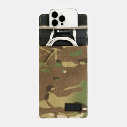 SLNT Faraday Phone Sleeve Medium Multicam Weatherproof Nylon