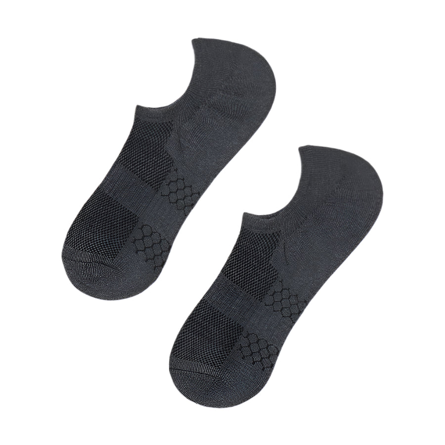 Ministry of Supply Charcoal Heather Atlas No Show Sock