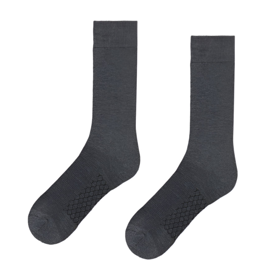 Ministry of Supply Charcoal Heather Atlas Crew Sock