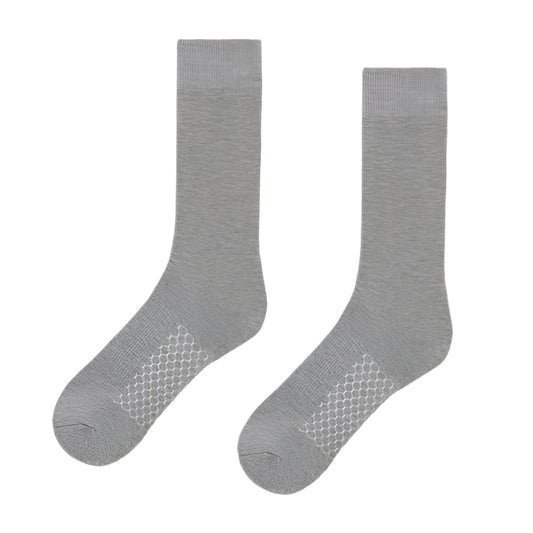 Ministry of Supply Pale Grey Heather Atlas Crew Sock