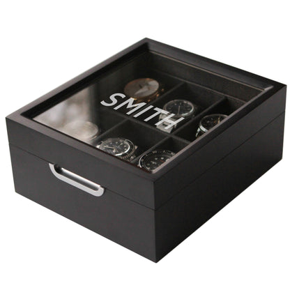 Modern 6-Slot Watch Box