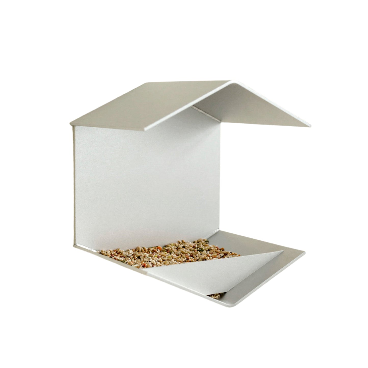 Goodland Aluminum Wall Mounted Bird Feeder