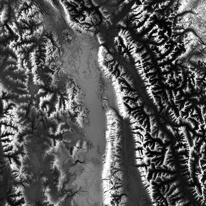 Montana Elevation Map