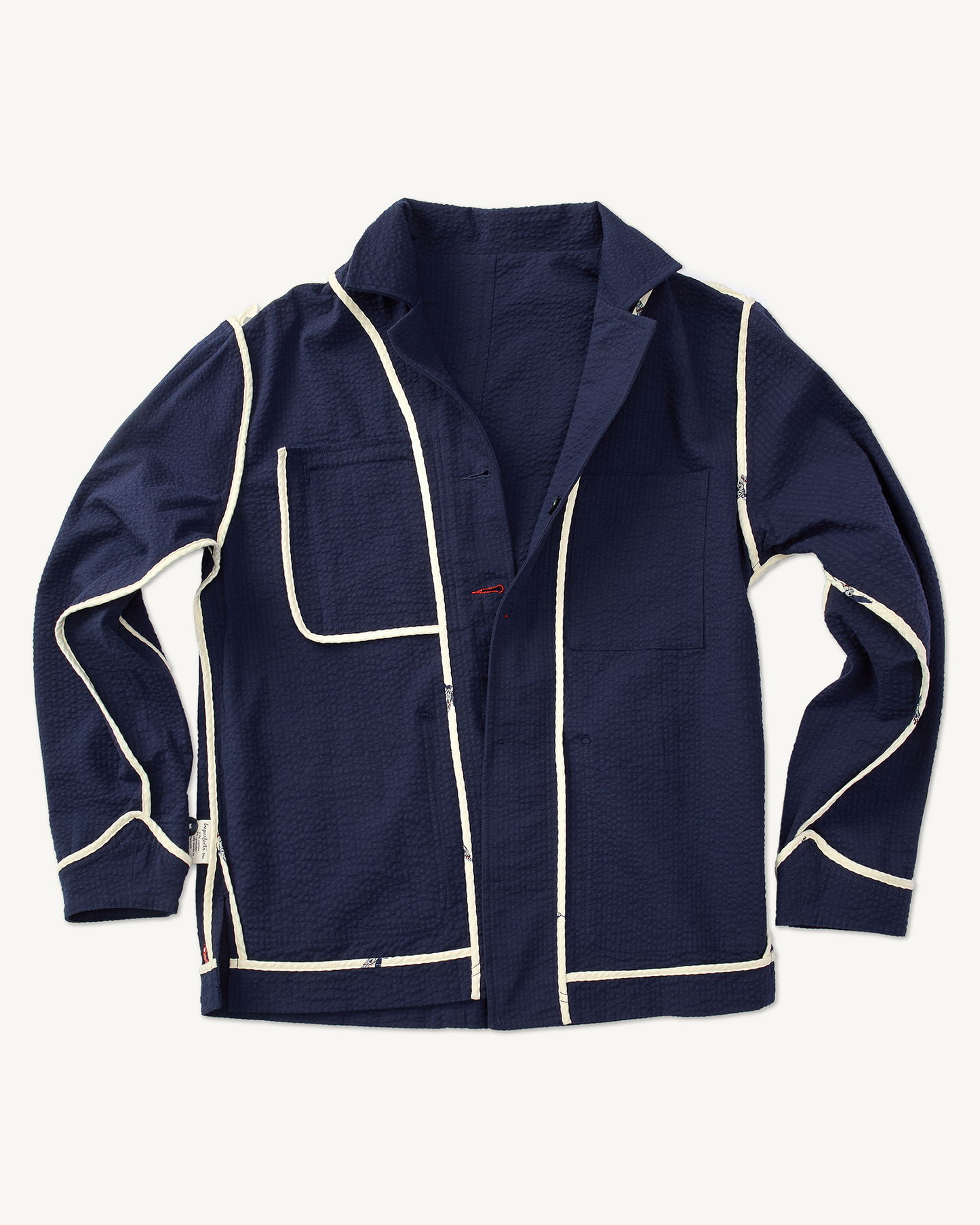 Mr. Lynch's Cunningham Blazer in Summer Seersucker