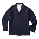 Mr. Lynch's Cunningham Blazer in Summer Seersucker - Dark Navy