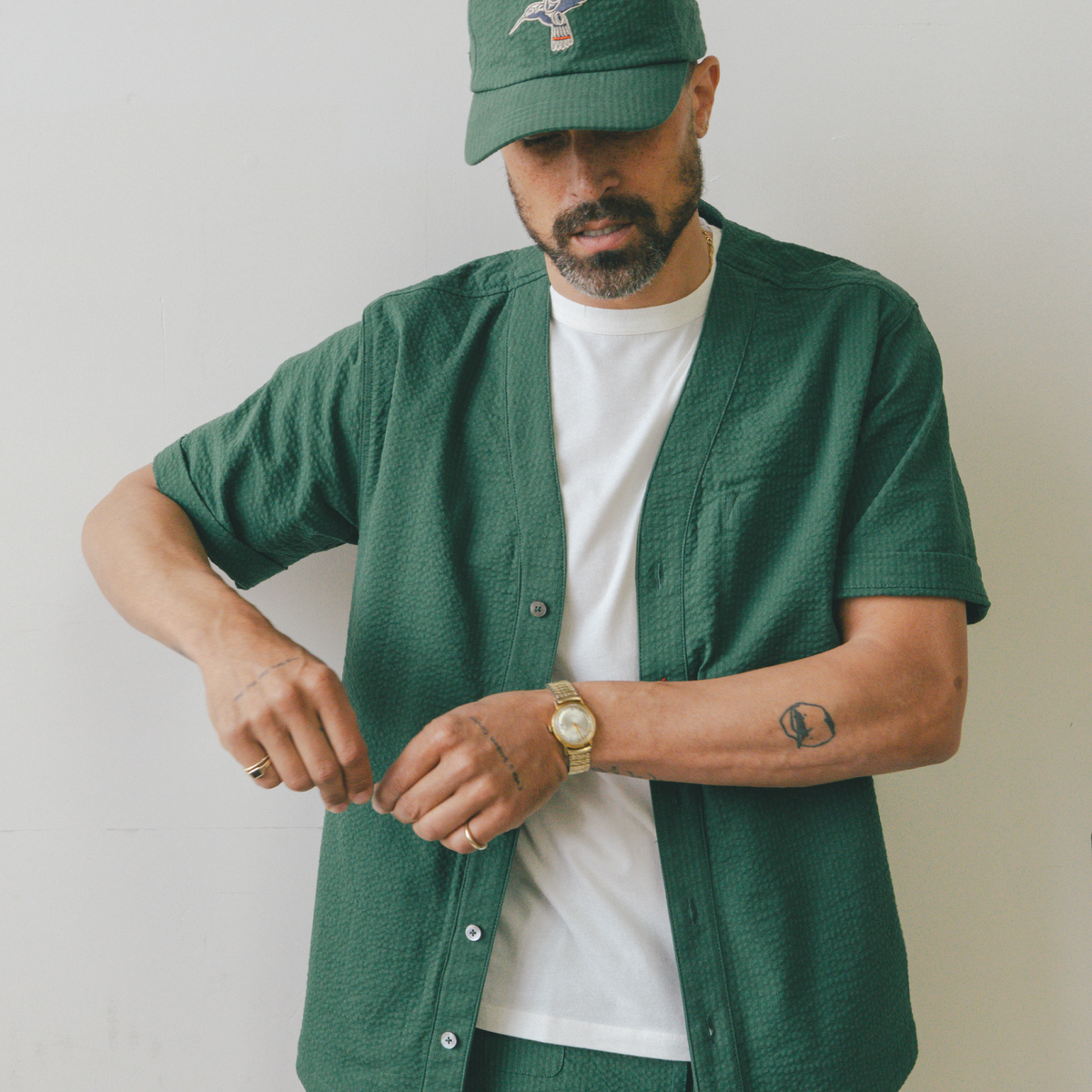 Mr. Lynch's Benny Jersey in Summer Seersucker