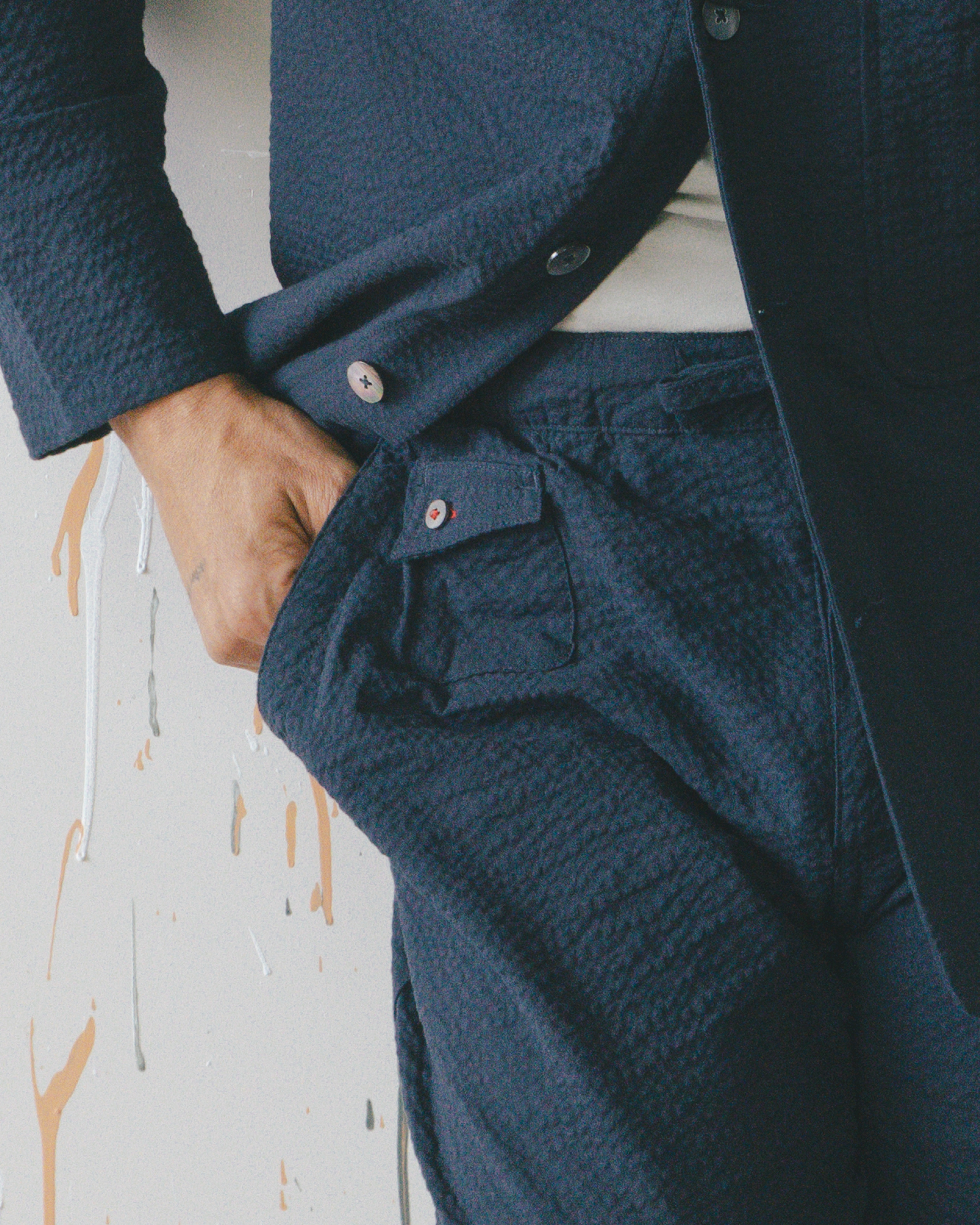 Mr. Lynch's Easy Rider Pant in Summer Seersucker