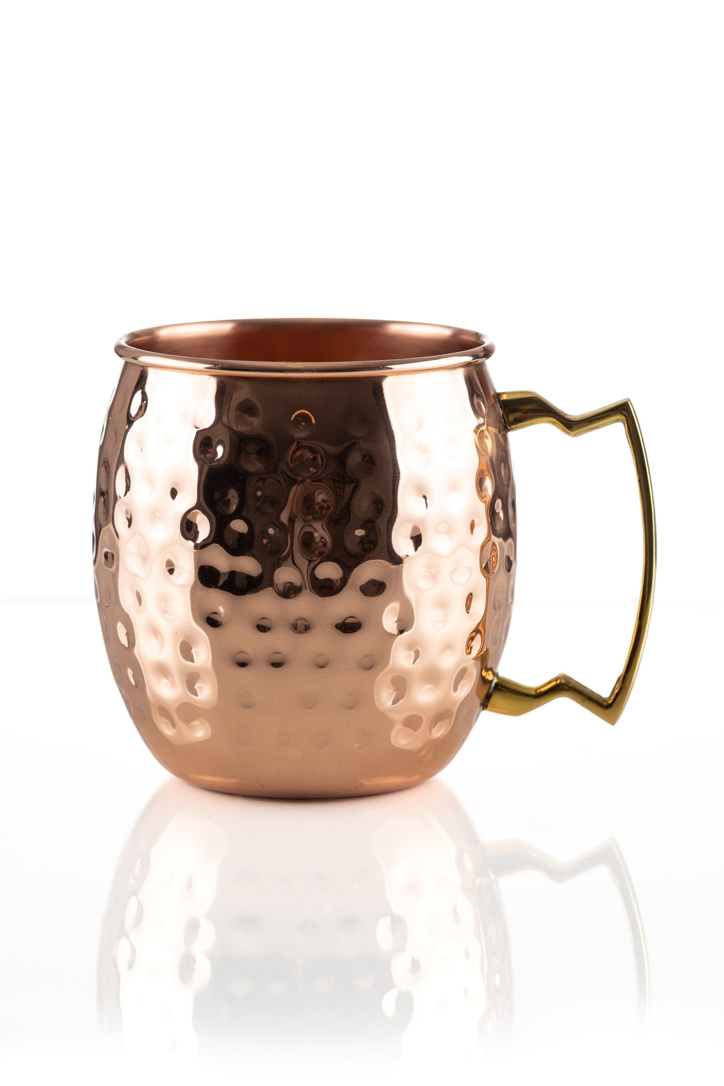 Bull In China Solid Copper Hammered Mule Mug