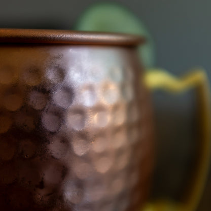 Bull In China Solid Copper Hammered Mule Mug