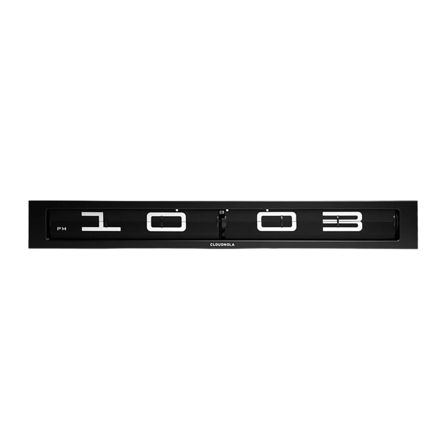 Cloudnola Timeline Black AM/PM - Flip Clock