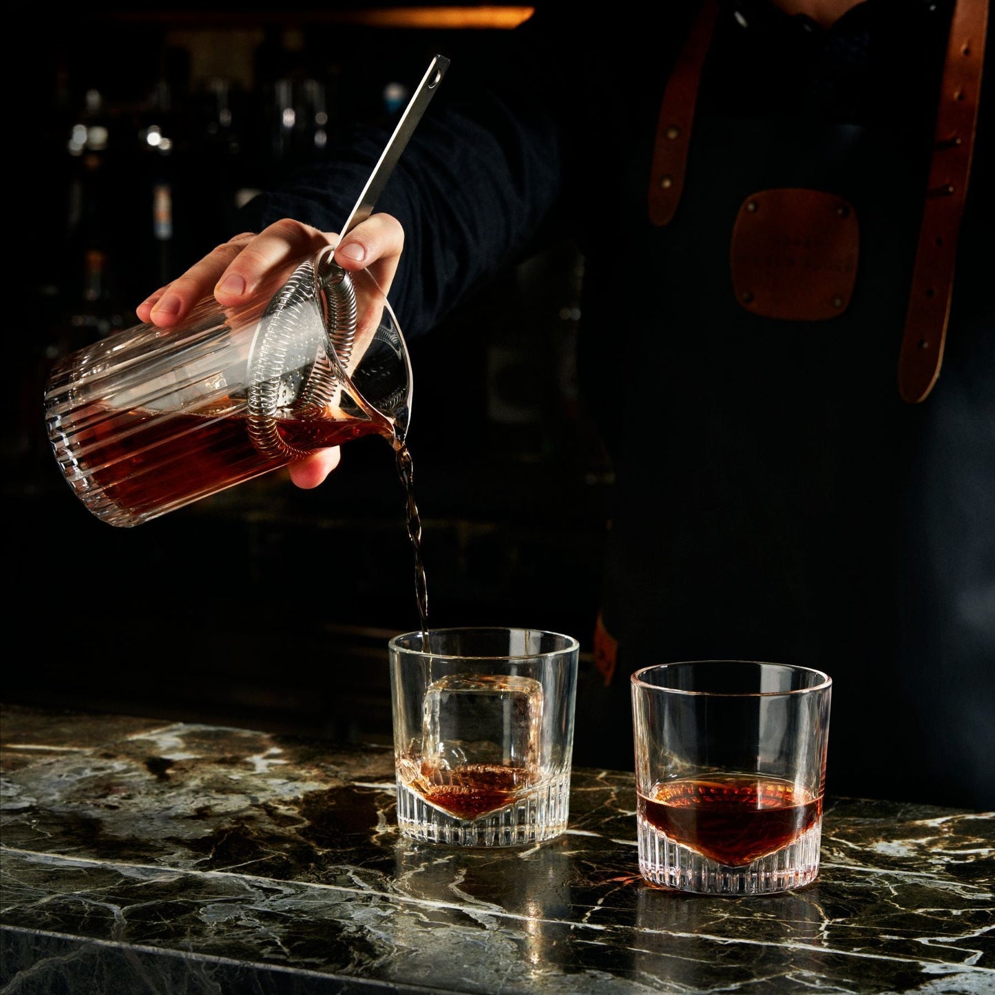 Nude Glass Caldera Whiskey Glasses